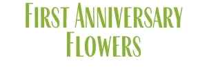 First Anniversary Flowers